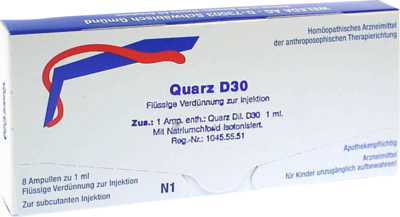 QUARZ D 30 Ampullen