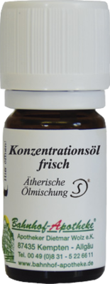 KONZENTRATIONSÖL frisch