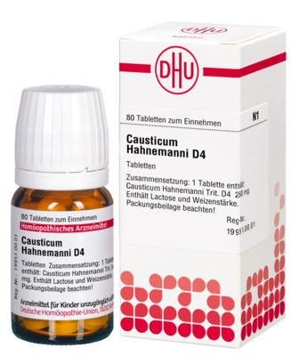 CAUSTICUM HAHNEMANNI D 4 Tabletten