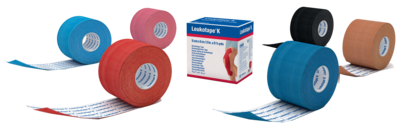 LEUKOTAPE K 5 cm blau