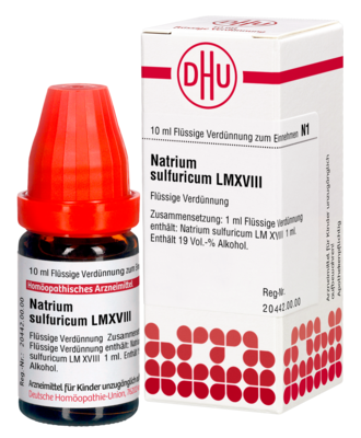 NATRIUM SULFURICUM LM XVIII Dilution