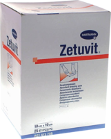 ZETUVIT Saugkompressen steril 10x10 cm