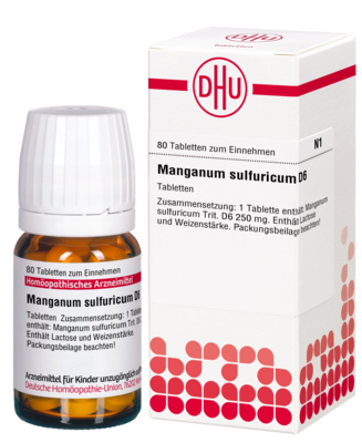 MANGANUM SULFURICUM D 6 Tabletten