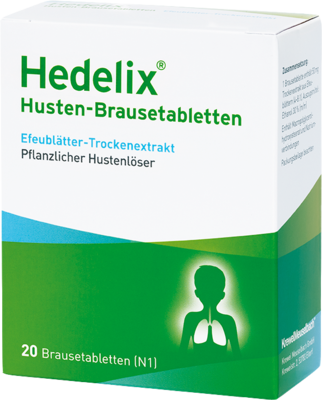 HEDELIX Husten-Brausetabletten