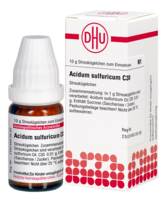 ACIDUM SULFURICUM C 30 Globuli