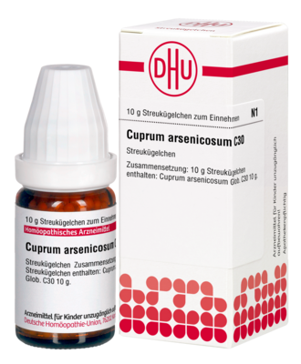 CUPRUM ARSENICOSUM C 30 Globuli