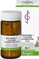 BIOCHEMIE 1 Calcium fluoratum D 12 Tabletten