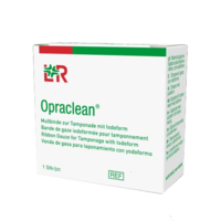 OPRACLEAN Mullbinde z.Tampon.m.Jodoform 2 cmx5 m