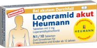 LOPERAMID akut Heumann Tabletten