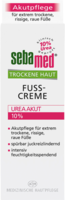 SEBAMED Trockene Haut 10% Urea akut Fußcreme