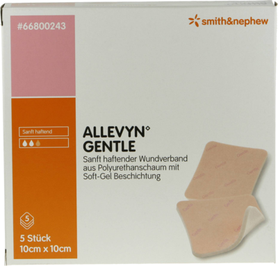 ALLEVYN Gentle 10x10 cm Schaumverband