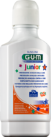 GUM JUNIOR Mundspülung m.Calcium Orange 7-12 J.