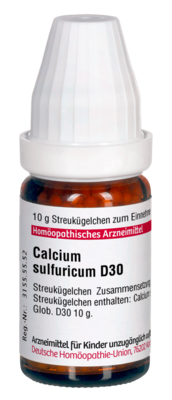 CALCIUM SULFURICUM D 30 Globuli