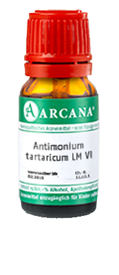 ANTIMONIUM TARTARICUM LM 6 Dilution