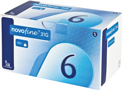 NOVOFINE Nadeln 31 G 6 mm