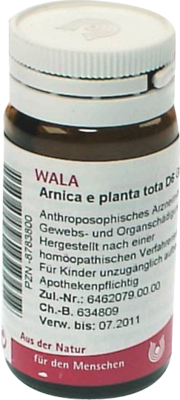 ARNICA E Planta tota D 6 Globuli