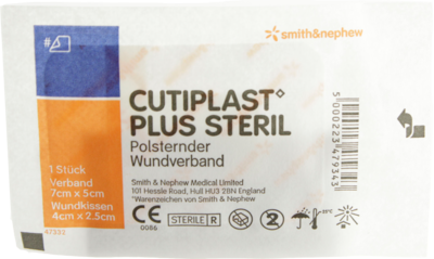 CUTIPLAST Plus steril 5x7 cm Verband