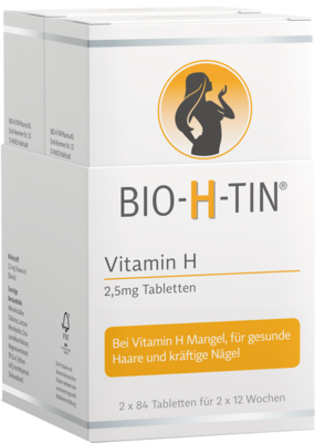 BIO-H-TIN Vitamin H 2,5 mg für 2x12 Wochen Tabl.