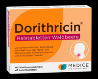 DORITHRICIN Halstabletten Waldbeere