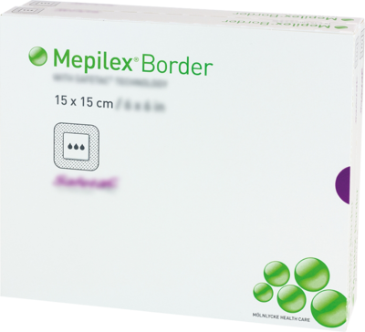 MEPILEX Border Schaumverband 15x15 cm