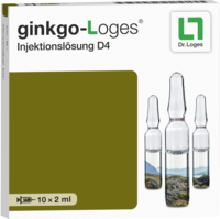 GINKGO-LOGES Injektionslösung D 4 Ampullen