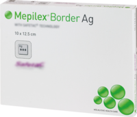 MEPILEX Border Ag Schaumverb.10x12,5 cm steril