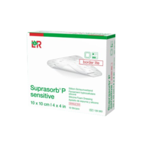 SUPRASORB P sensitive PU-Schaumv.bor.lite 10x10cm