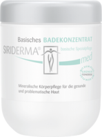 SIRIDERMA basisches Badekonzentrat